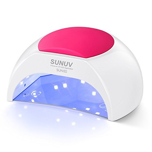 Belleza SUNUV SUN2C 48W Lampara Led Uñas Profesional con temporizador