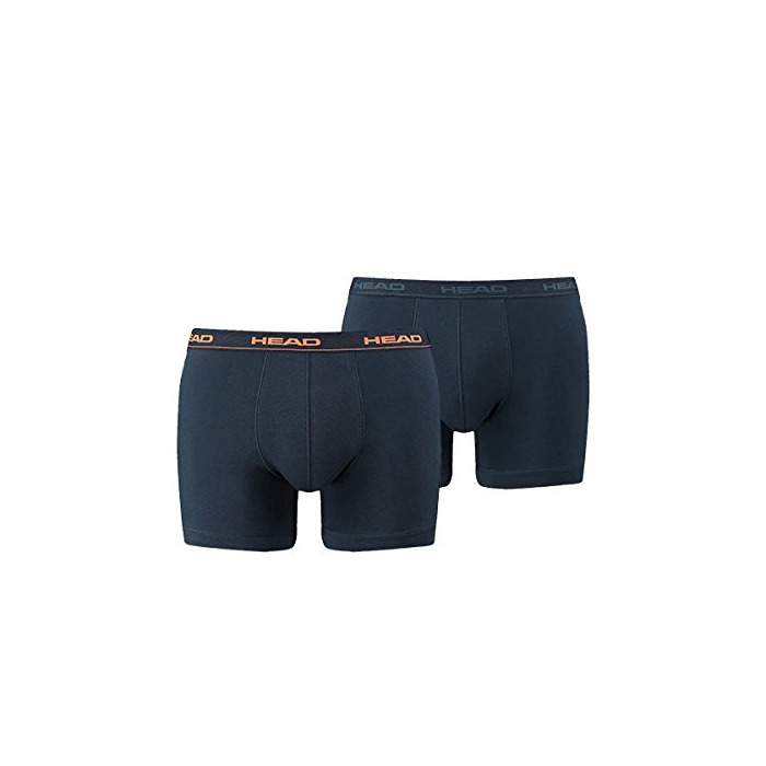 Social Head Basic - Bóxer para hombre, Azul