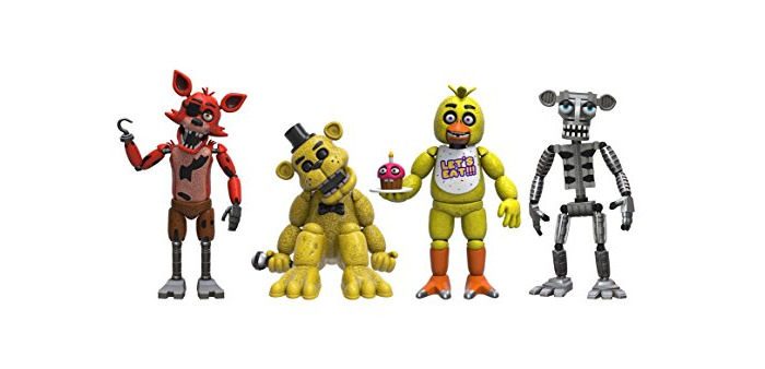 Social Five Nights at Freddys Pack de 4 Figuras Set
