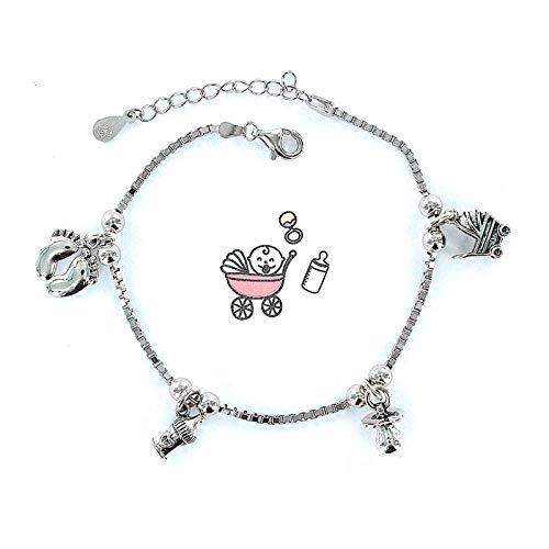 Products Eres lo mas mujer Pulseras Familia, Amistad, Sentimientos Plata