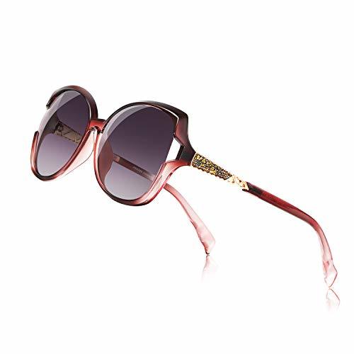 Social PORPEE Gafas de Sol Mujer Polarizadas, 2020 Gafas de Sol Moda con