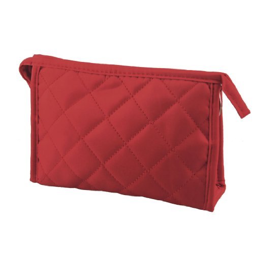 Place Maquillaje Coméstico Bolsa Mini Bolso De Mano Rojo Espejo