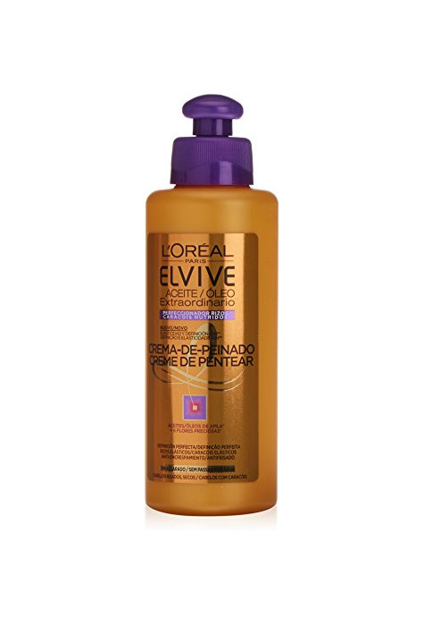 Social L'Oréal Paris Elvive Crema de Peinado Aceite Extraordinario