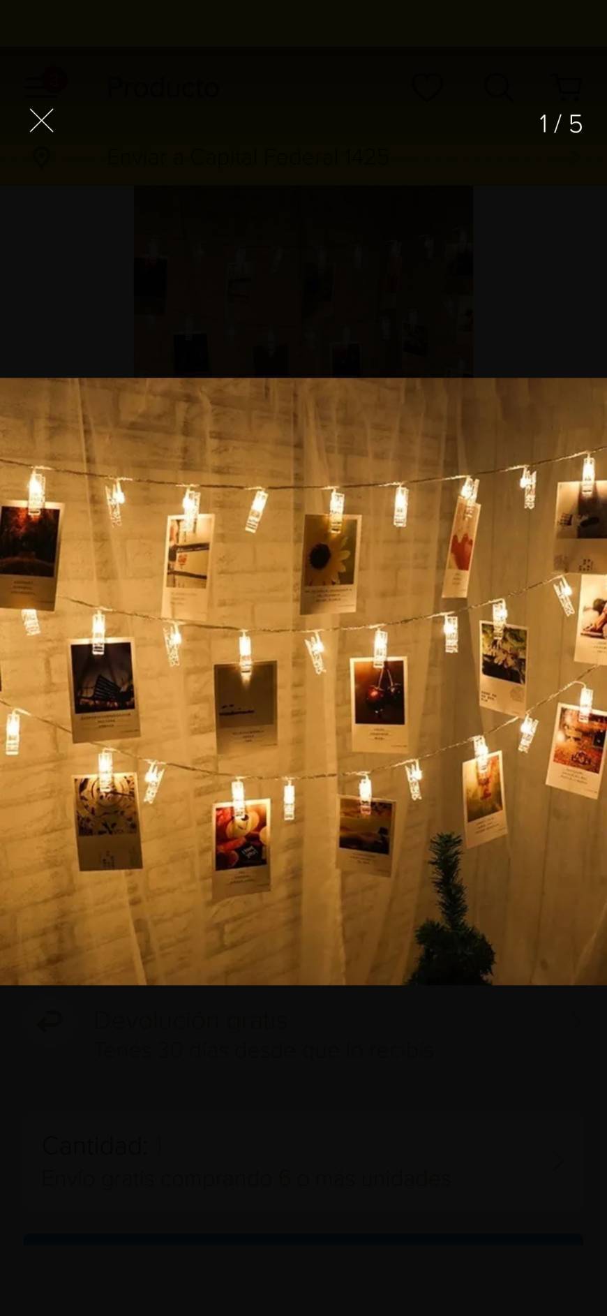 Social Luces Luz Led Guirnalda 