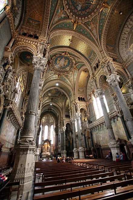 Lugar Basílica Notre-Dame de Fourvière