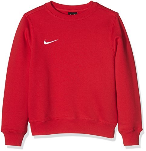 Fitness Nike Yth Team Club Crew - Sudadera para niño, Rojo