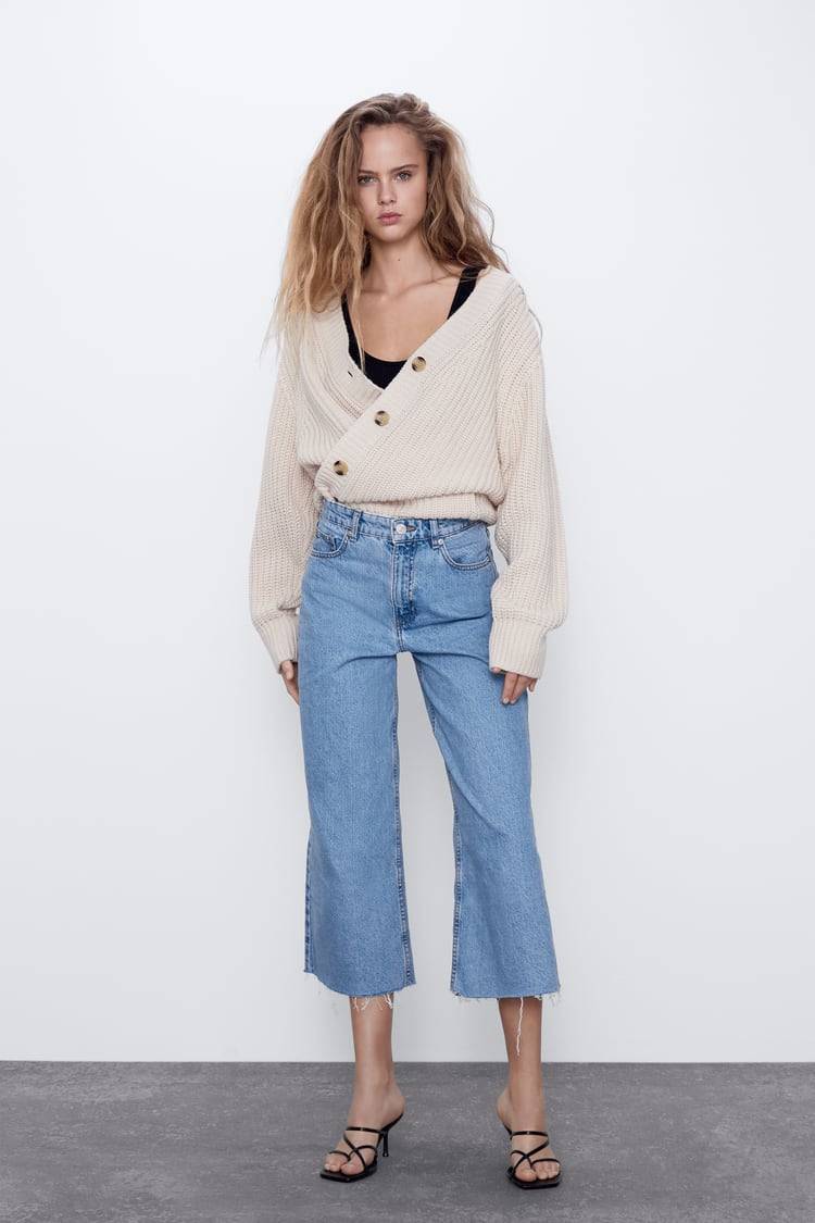 Fashion HI-RISE CULOTTE JEANS