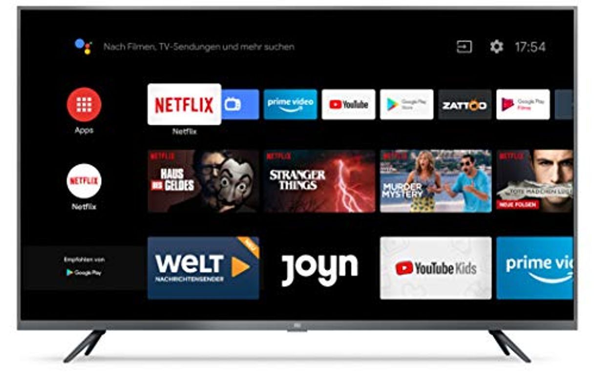 Social Xiaomi Mi 4S 108cm 43" DVB-T2HD/C/S2 Android Smart TV