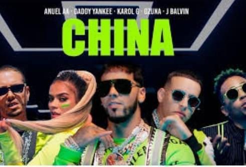 China - Anuel AA, Ozuna, Daddy Yankee, J Balvin, Karol G