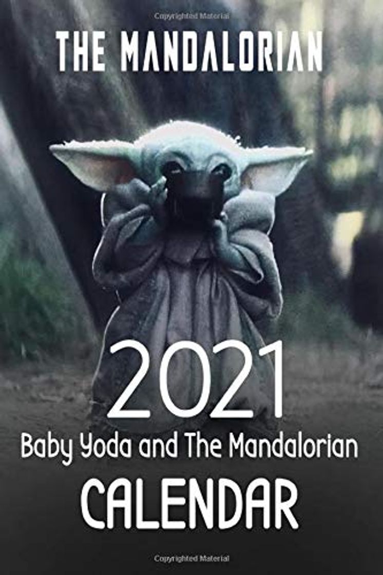 Libro CALENDAR 2021: THE MANDALORIAN baby yoda and the mandalorian calendar