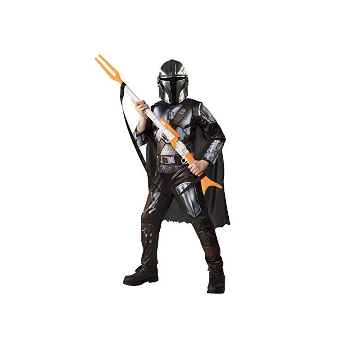 Product Rubies-Rubie'S Official Disney Star Wars The Mandalorian Disfraz niños, Color como se