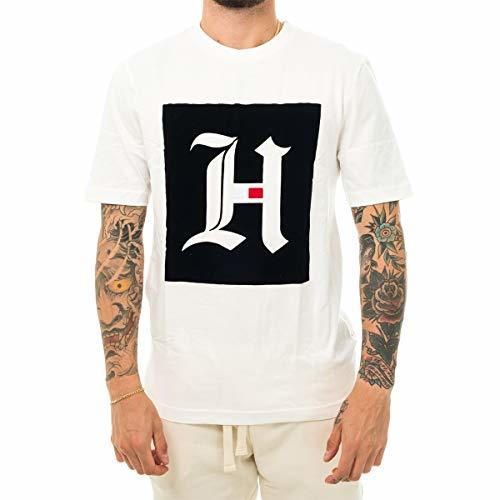 Tommy Hilfiger T-Shirt UOMO Lewis Hamilton Black Box Logo tee MW0MW11474.118