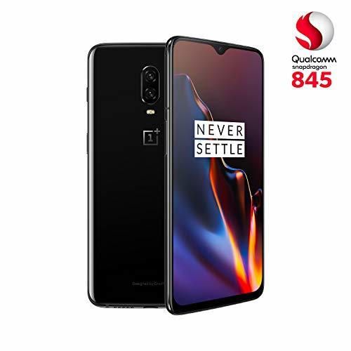 OnePlus 6T - Smartphone 8GB+128GB, color negro