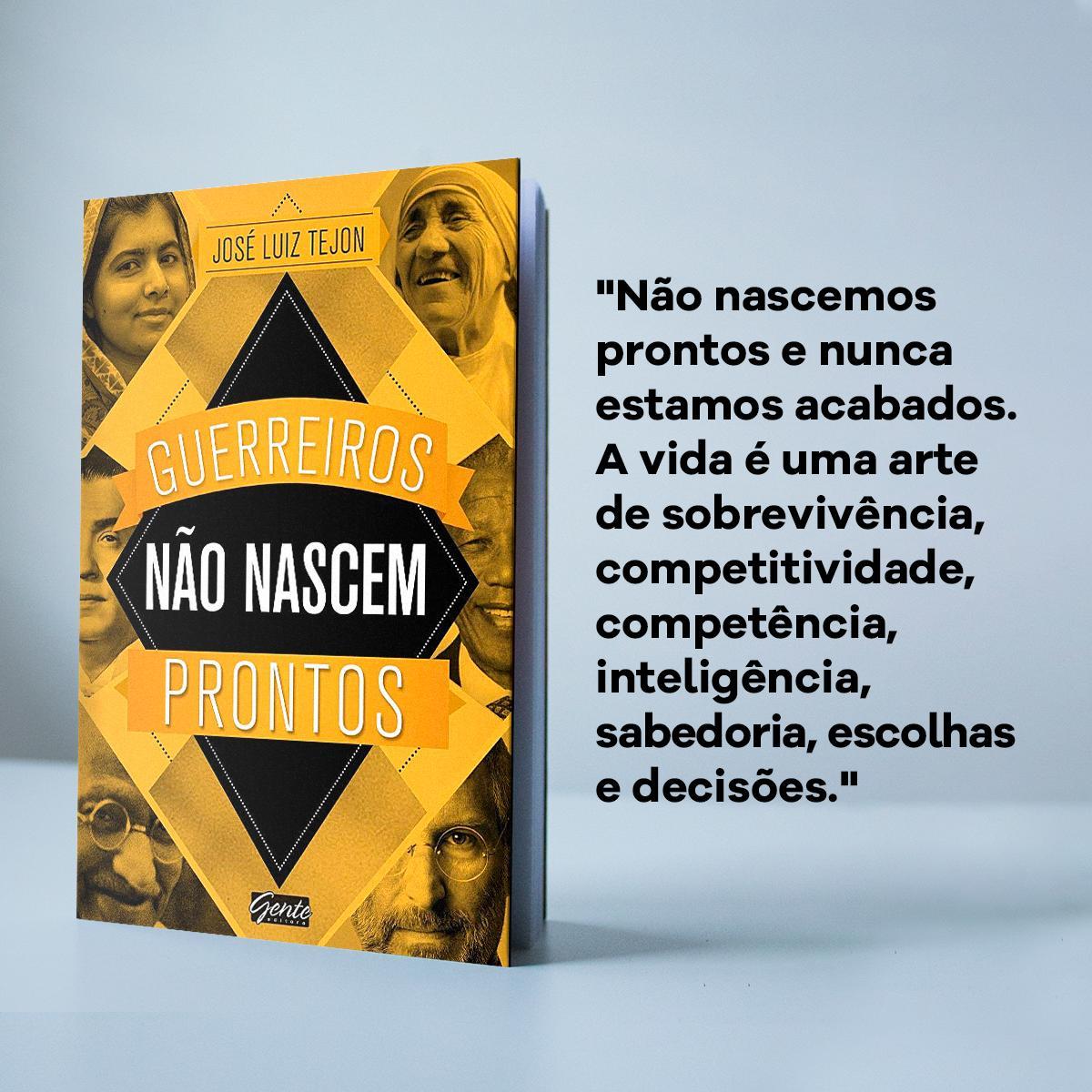 Libros Guerreiros não nascem prontos 