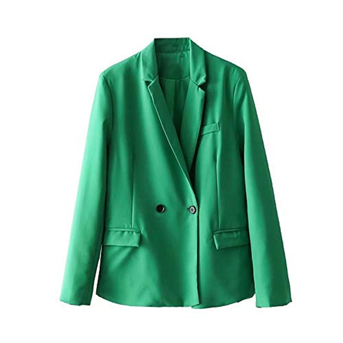 Moda WJMM Mujeres Blazer Abrigo Chaqueta De Color Caramelo Femenino Chaquetas con Doble