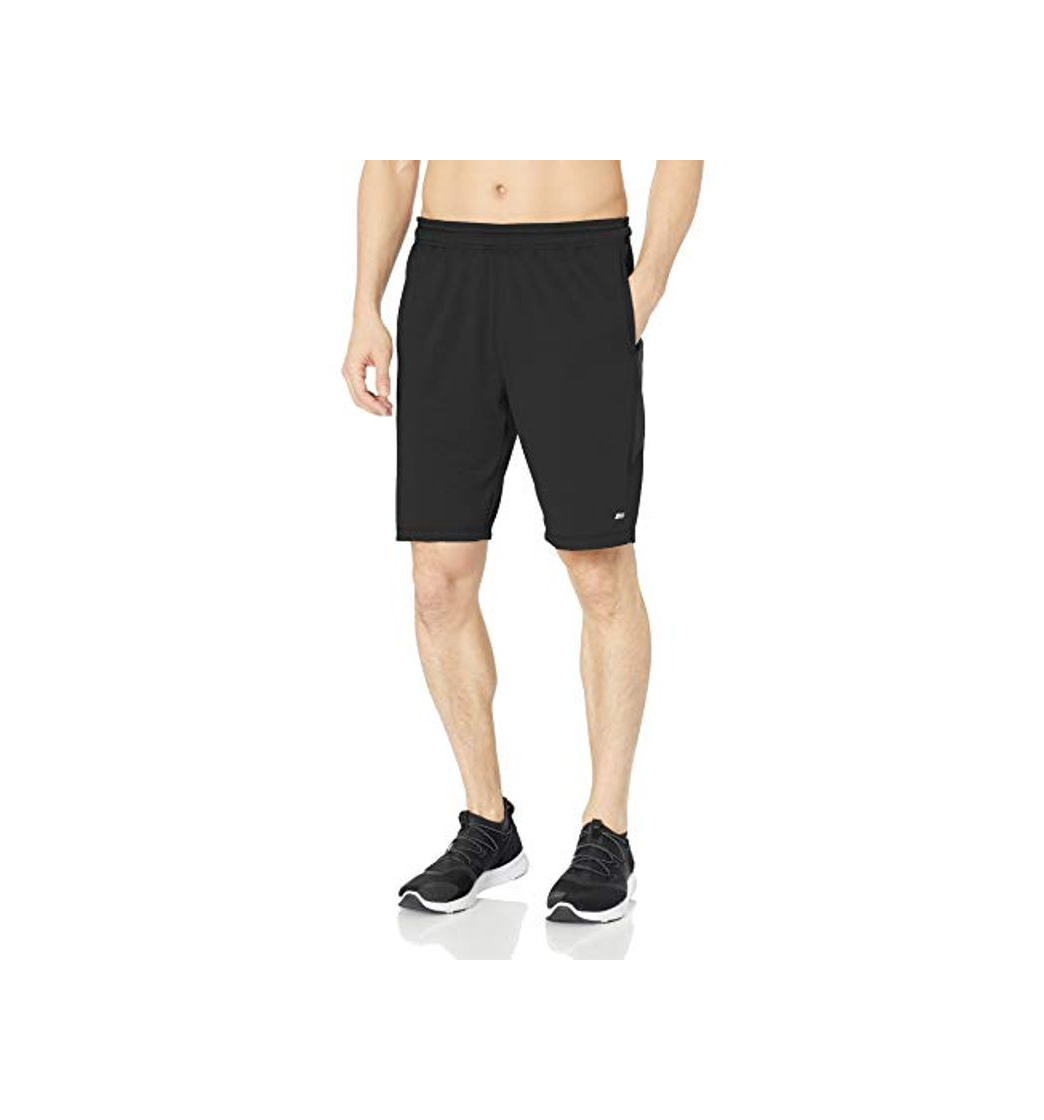 Moda Amazon Essentials Tech Stretch Training Short Athletic-Shorts, Negro, US L