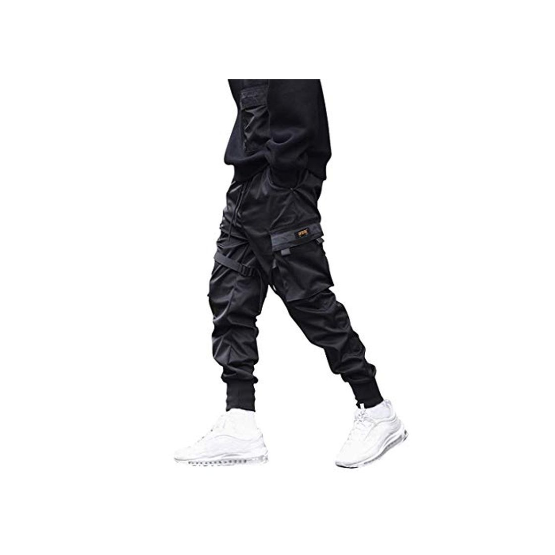 Social Litthing Hombres Pantalones de Carga,Pantalón Cargo Casuales,Pantalones de Combate Holgados, Pantalone de