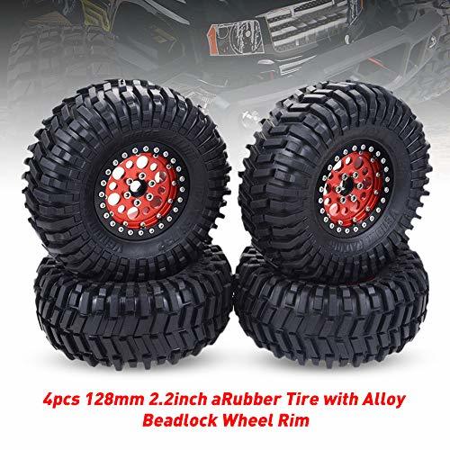 Product Alivier RC Rock Crawler Pneus 2.2 Pouce 128mm En Caoutchouc Pneus En