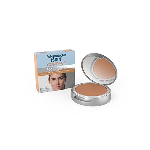 Fotoprotector ISDIN COMPACT 50+ bronce protector solar facial