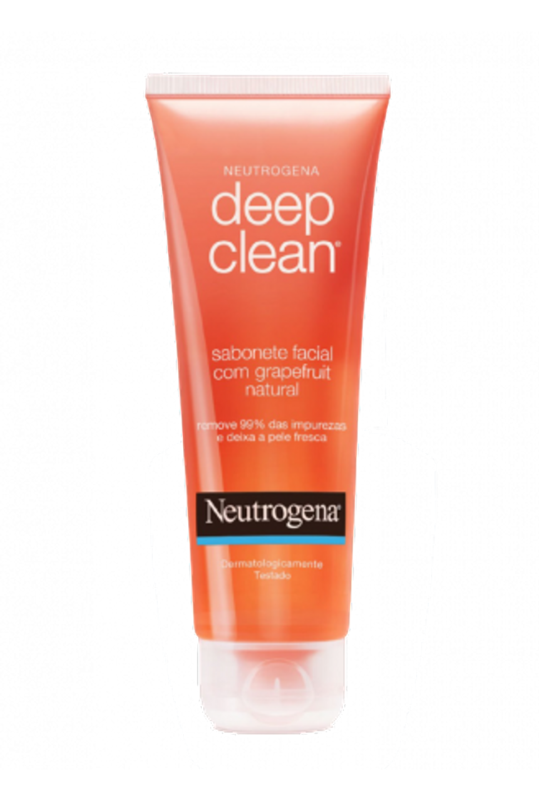 Moda Sabonete facial deep clean grapefruit neutrogena 80g