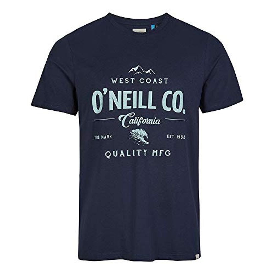 Fashion O'Neill Lm W-coast T-shirt, Camiseta para Hombre, Azul