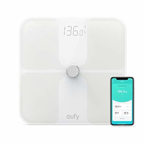 Place Eufy BodySense Bascula Bluetooth 4.1, bascula baño Grasa Corporal, con Pantalla LED