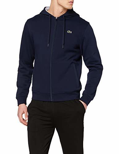 Social Lacoste Sport SH7609 Sudadera con Capucha, Azul