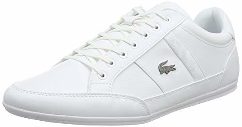 Social Lacoste Chaymon BL 1 CMA, Zapatillas para Hombre, Blanco