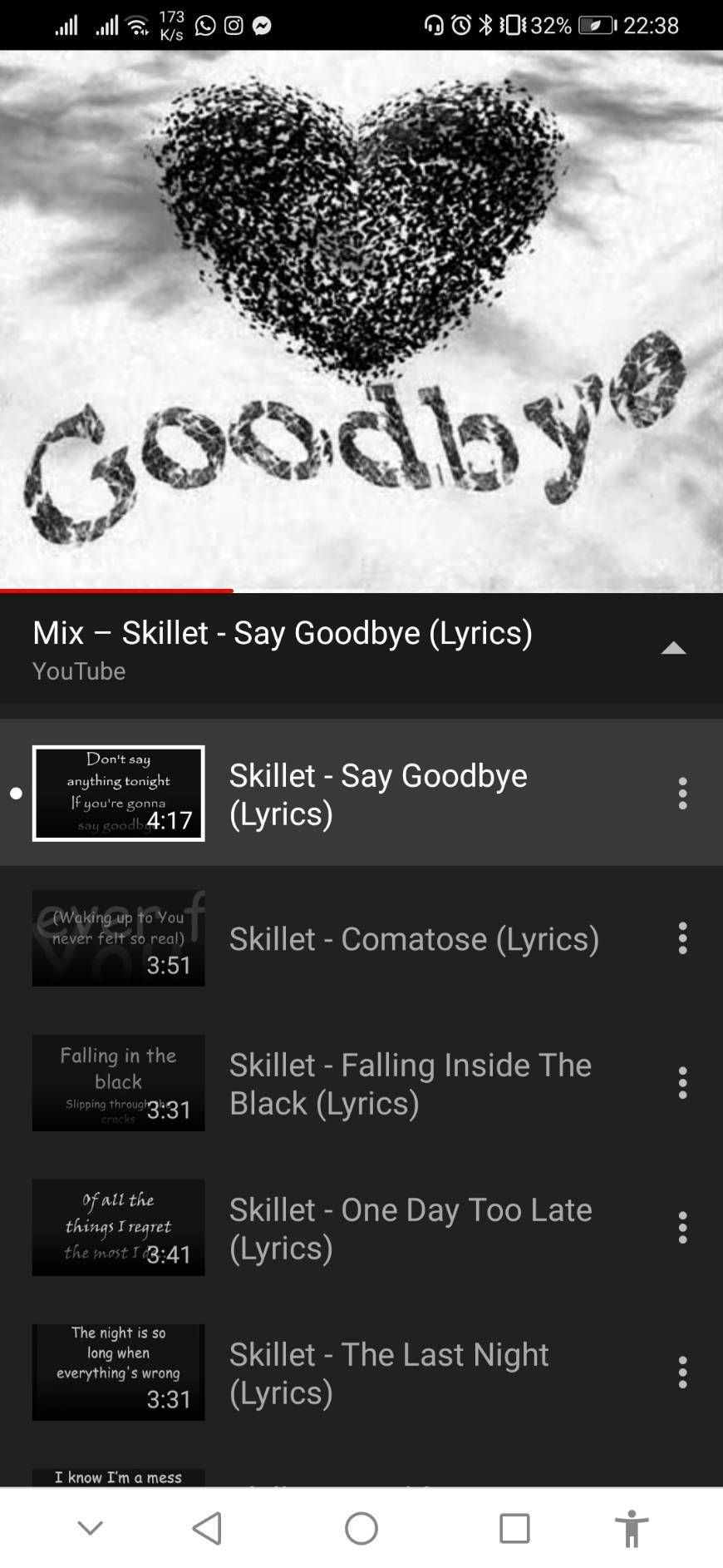 Music Don't say good bye