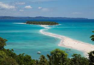 Moda A ilha Nosy Be em Madagáscar 