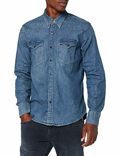 Levi's Barstow Western Camisa Vaquera, Negro