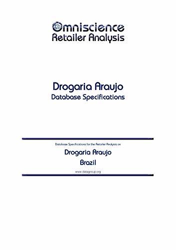 Place Drogaria Araujo - Brazil: Retailer Analysis Database Specifications