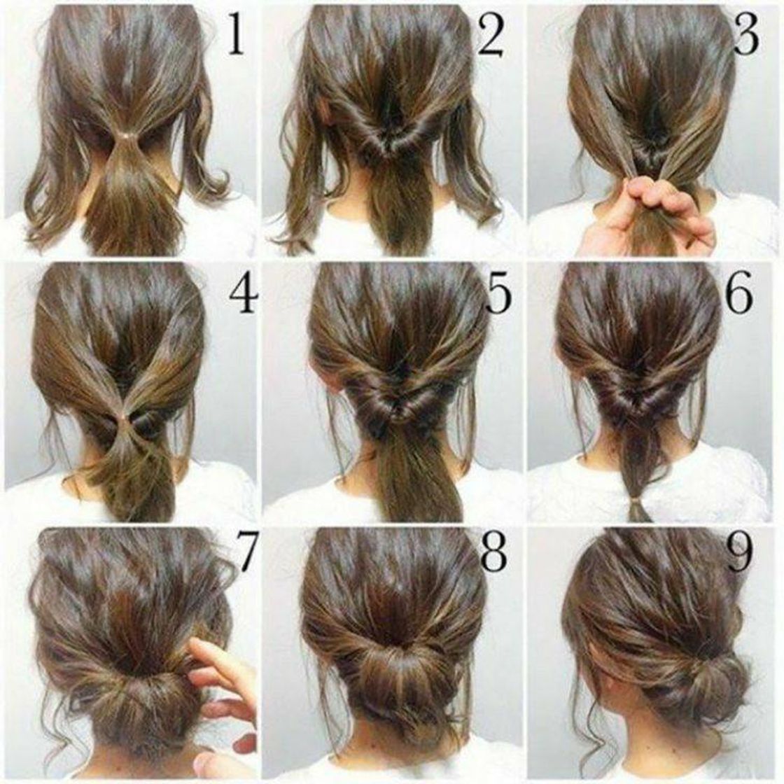 Moda Penteado-passo a passo 