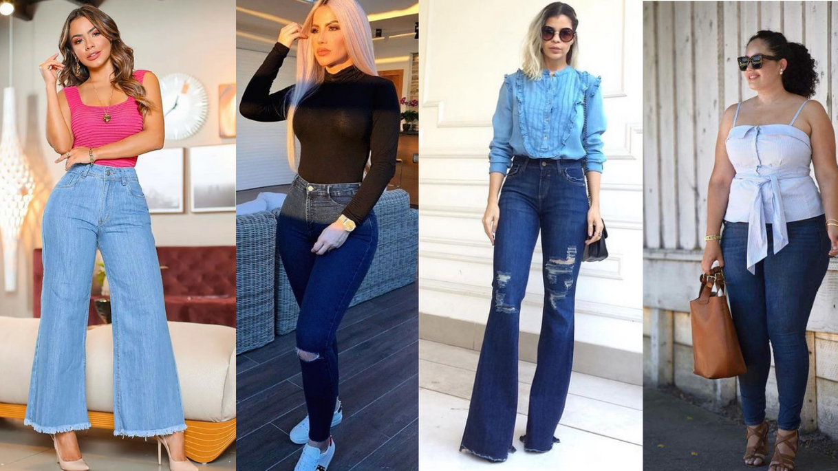 Fashion Jeans moda Femenina