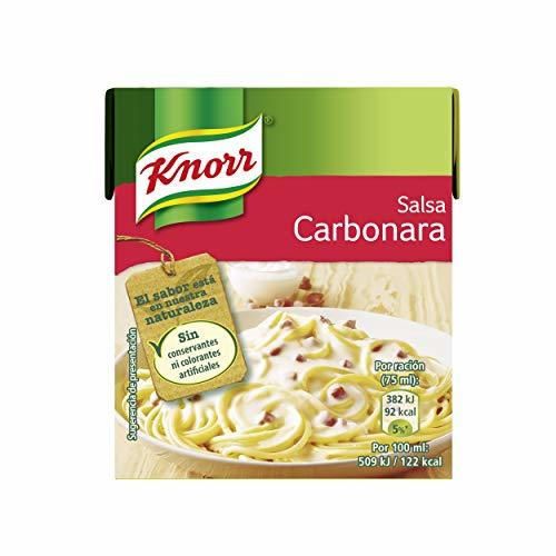 Knorr Salsa Para Cocinar Líquida Carbonara 300Ml