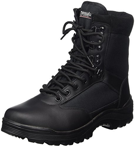 Lugar Mil-Tec SWAT Combate Botas Negro tamaño 40/6