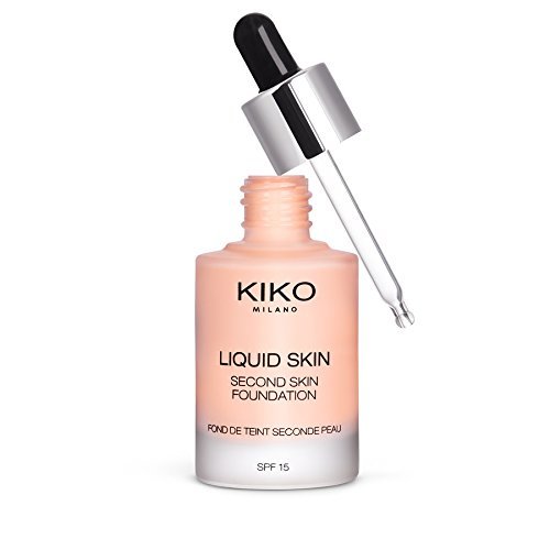 Producto Kiko Milano líquido piel Second Skin Fundación Líquido Fundación con un efecto