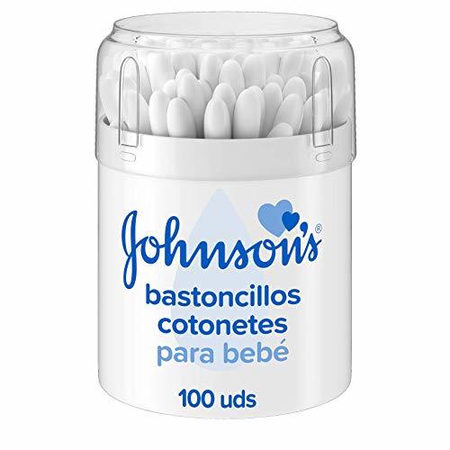 Beauty Johnson's Baby Bastoncillos para Bebé con extremos de algodón 100% puro