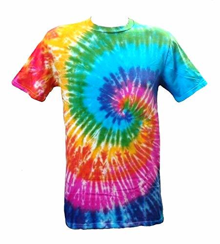 Moda Tie Dye Acid House Spiral 700486 T-Shirt L