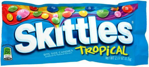 Productos Skittles Tropical