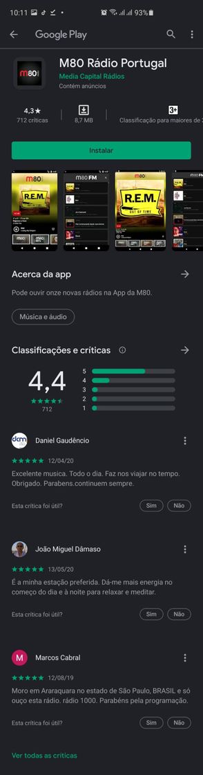 Fashion M80 Rádio Portugal - Apps on Google Play