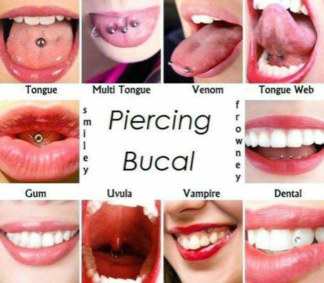 Moda Piercings bucal 