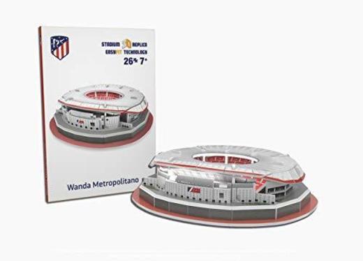 Atletico de Madrid Nanostad, Puzzle 3D Estadio Wanda Metropolitano Mini