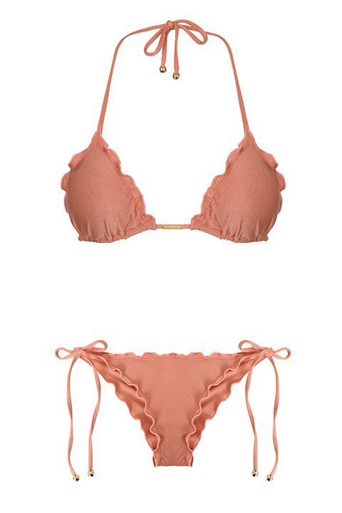 Bikini Sunshine Salmon - Bikini La Sirène