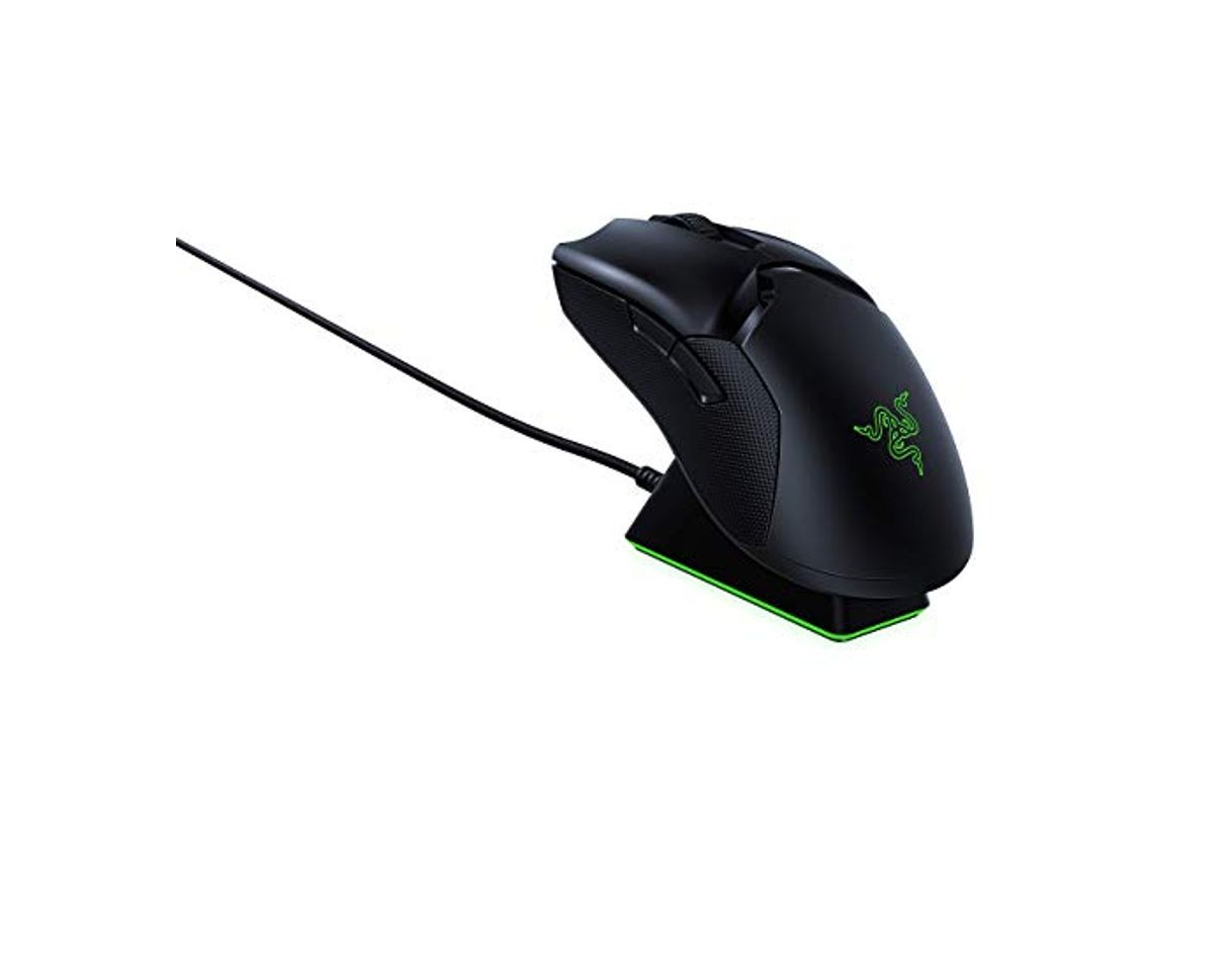Razer Viper Ultimate Ratón Gaming Ambidiestro con estación de carga Tecnología Inalámbrica