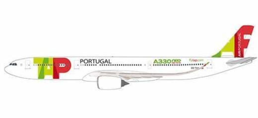 Herpa 612227 Snapfit - Tap Air Portugal Airbus A330-900 CS-TUA