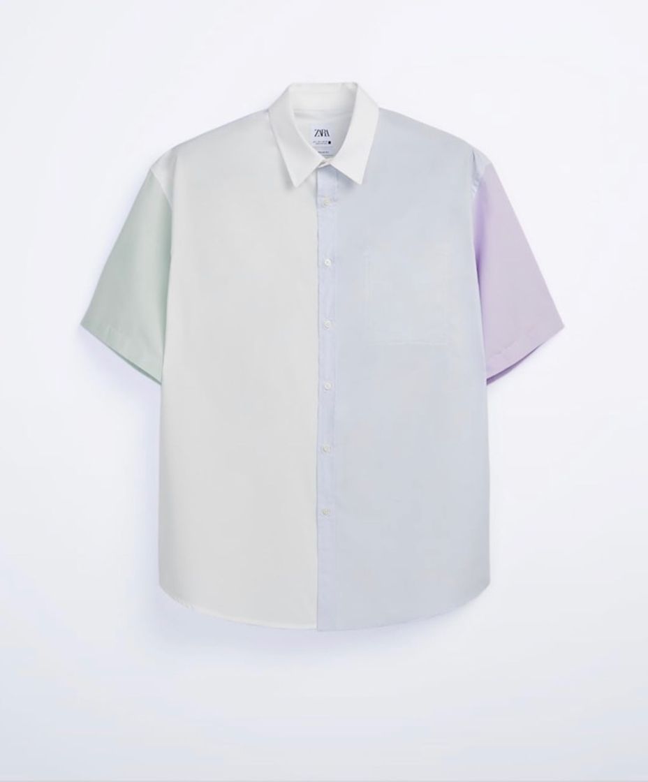 Fashion Colour block shirt