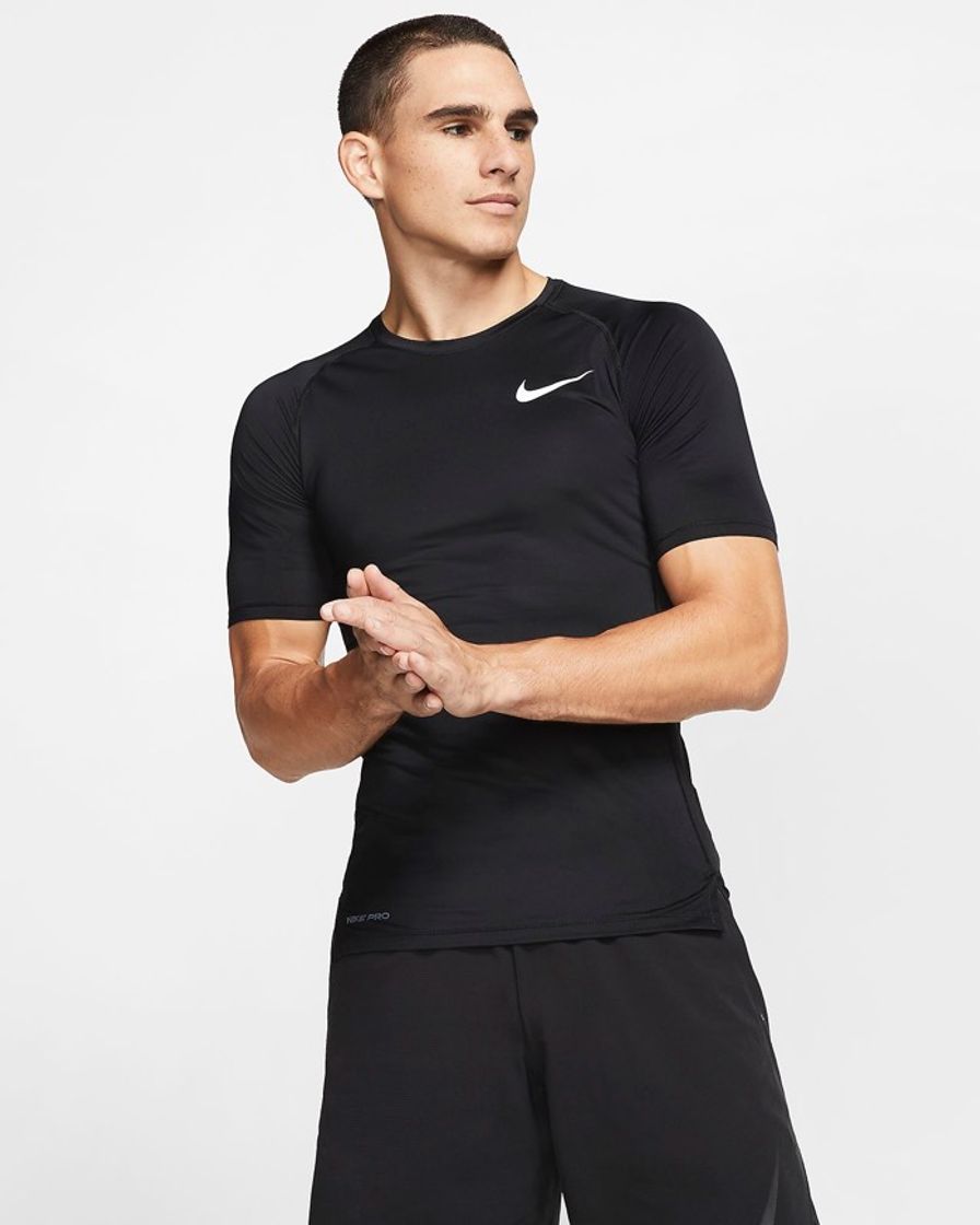 Moda Nike Pro Men's Tight-Fit Short-Sleeve Top