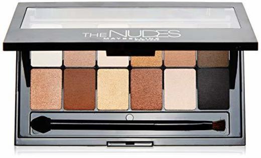 Maybelline New York Paleta de Sombras de Ojos The Nudes