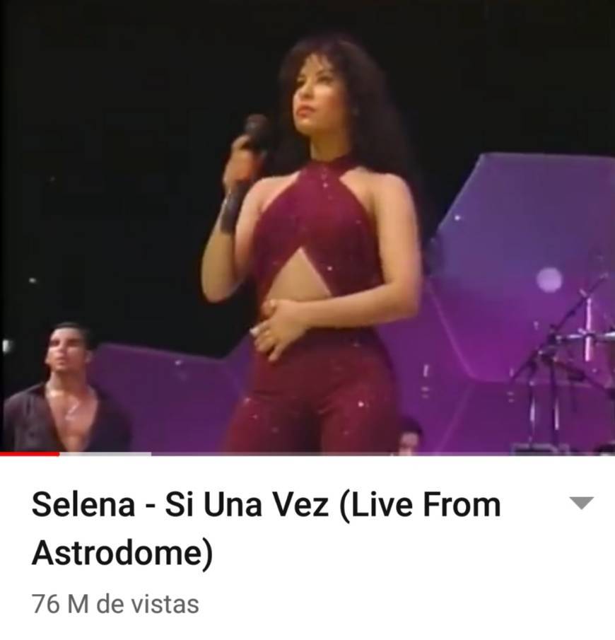 Music Selena - Si Una Vez (Live From Astrodome) - YouTube